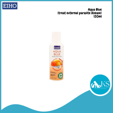 Load image into Gallery viewer, EIHO Aqua Blue (treat external parasite disease) 120ml / 250ml / 500ml Fish &amp; Aquatic