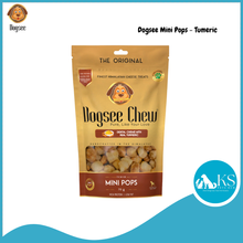 Load image into Gallery viewer, Dogsee Chew Mini Pops - Original / Tumeric / Coconut - 70g Low Fat High Protein Dog Treats