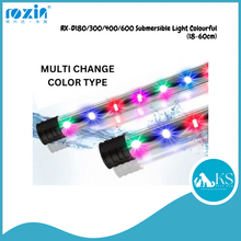 Load image into Gallery viewer, ROXIN RX-D180/300/400/600 Submersible Light Colourful (18-60cm) Fish &amp; Aquatic