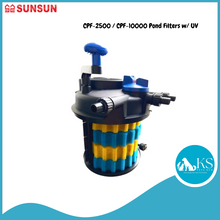 Load image into Gallery viewer, SUNSUN CPF-2500 / CPF-10000 Pond Filters w/ UV Fish &amp; Aquatic