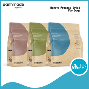 Boneve Freeze-Dried Beef & Hoki / Chicken & Venison / Lamb & Travally 100g / 340g Dog Feed