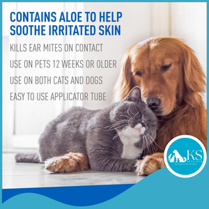 ADAMS Ear Mite Treatment 15ml For Cats & Dogs