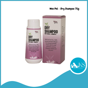 Wee Pet - Dry Shampoo 75g For Small Animals