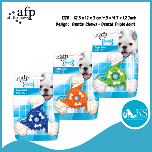 AFP - All For Paws - Dental Triple Joint Dog Chew Teething Puppy