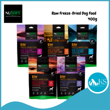 Load image into Gallery viewer, Nutripe Raw Freeze Dried Green Tripe Formula Dog 400g (Ocean Fish Abalone Salmon Venison Beef Lamb) Dog Mixer Topper Food