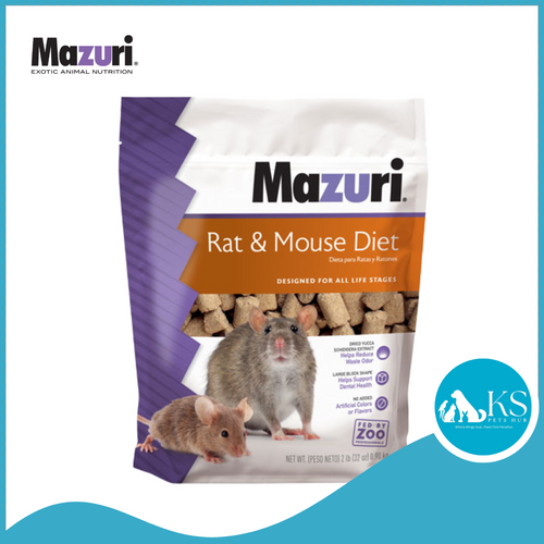 Mazuri Rat & Mouse Diet 2lb Small Animal Feed