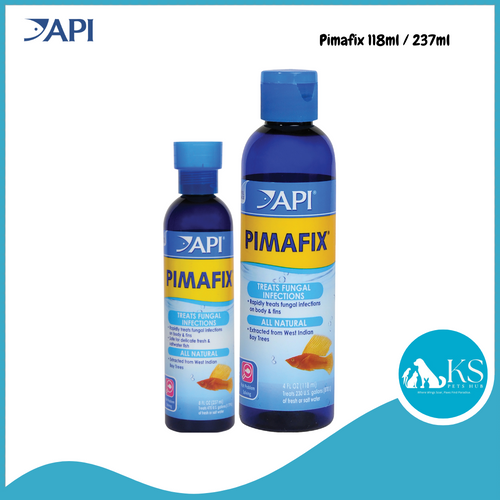 API Pimafix 118ml / 237ml Fish Water Treatment Solutions