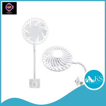 Load image into Gallery viewer, UP AQUA CA‑CF‑003 Mini Cooling Fan – Quiet Aquarium Cooling (White/Black)