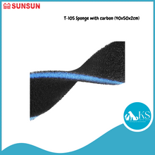 Load image into Gallery viewer, SUNSUN T-105 Sponge with carbon (40x50x2cm) Fish &amp; Aquatic
