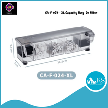 Load image into Gallery viewer, UP Aqua CA-F-024 - M/XL Large Capacity Hang-On Filter Shrimp Fish Tank Aquarium