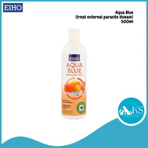 EIHO Aqua Blue (treat external parasite disease) 120ml / 250ml / 500ml Fish & Aquatic