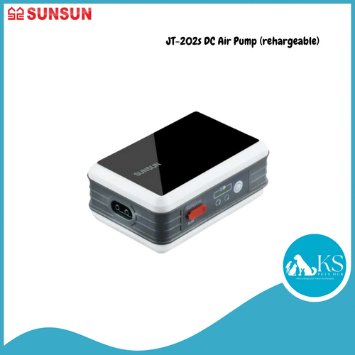 SUNSUN JT-202s DC Air Pump (Rehargeable) Fish & Aquatic