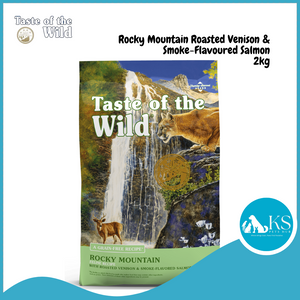 Taste of The Wild Rocky Mountain Feline Cat Recipe with Roasted Venison & Smoke-Flavored Salmon 2kg