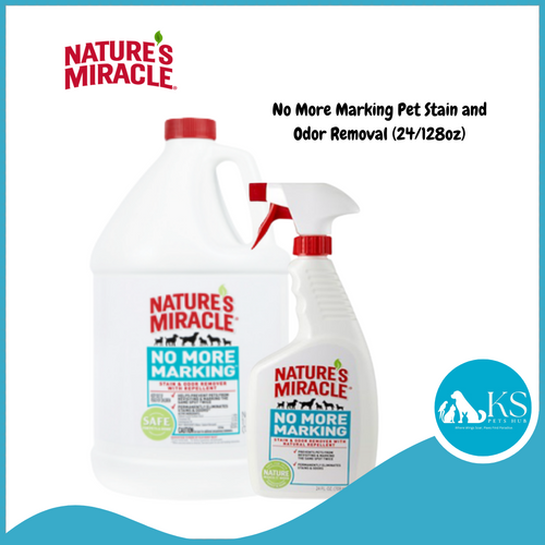 Nature's Miracle No More Marking Pet Stain and Odor Removal (24/128oz)