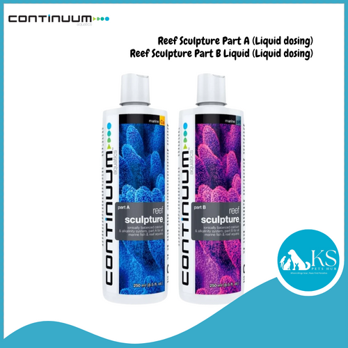 CONTINUUM Reef Sculpture Part A / Sculpture Part B Liquid (Liquid dosing) 250ml / 500ml Fish & Aquatic