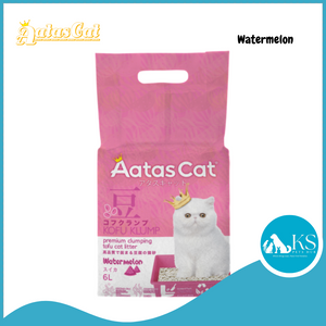 Aatas Cat Clumping Tofu Cat Litter Assorted 6L Kofu Klump Cat Litter
