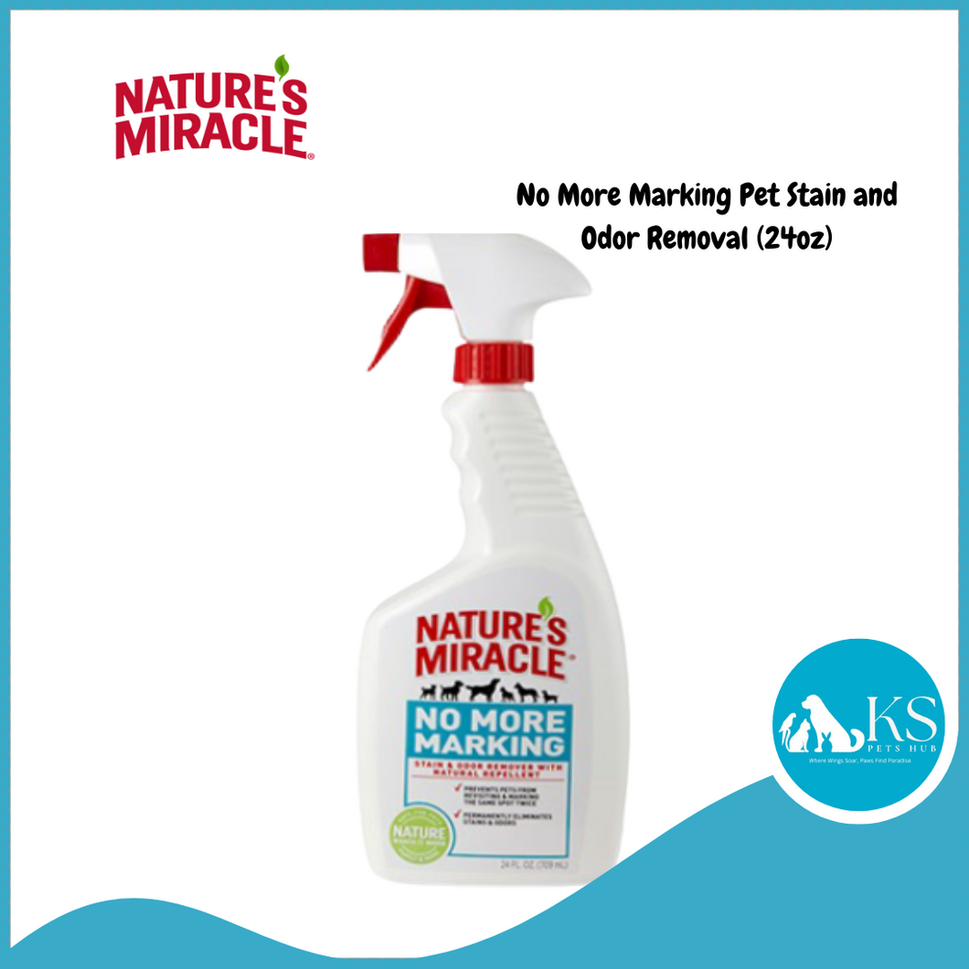 Nature's Miracle No More Marking Pet Stain and Odor Removal (24/128oz)
