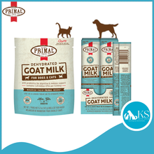 Load image into Gallery viewer, Primal Dog &amp; Cat Dehydrated Goat Milk with Probiotics 1.8oz (10 Sachets) / 5.2oz Pouch