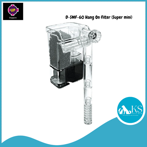 UP AQUA D-SMF-60 Hang On filter (Super mini) Fish & Aquatic