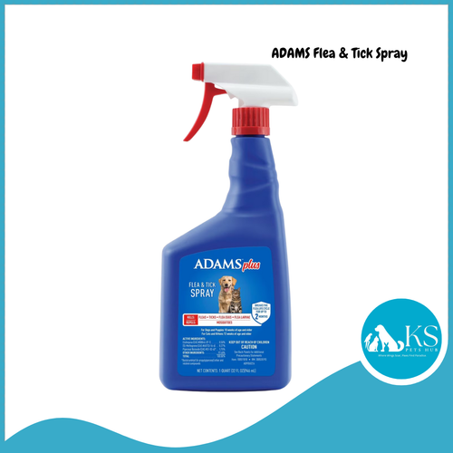 ADAMS Plus Flea & Tick Spray 473ml For Cats & Dogs