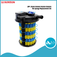 Load image into Gallery viewer, SUNSUN CPF-2500/10000/15000/20000 Bio Sponge Replacement Set Fish &amp; Aquatic