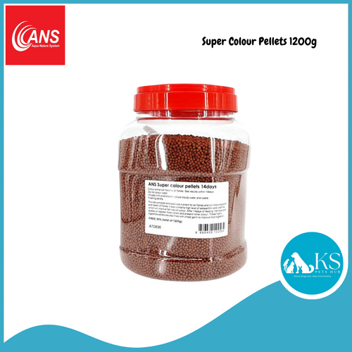 ANS Super Color Pellets 1200g Fish & Aquatic