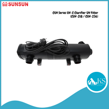 Load image into Gallery viewer, SUNSUN CUV Series UV-C Clarifier UV Filter (CUV-218 / CUV-236) Fish &amp; Aquatic