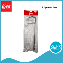 Load image into Gallery viewer, ANS SS Stainless Steel Pipe outlet 13mm/ Long 13mm / 17mm Fish &amp; Aquatic