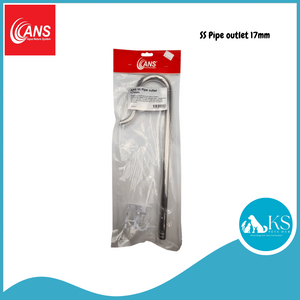 ANS SS Stainless Steel Pipe outlet 13mm/ Long 13mm / 17mm Fish & Aquatic