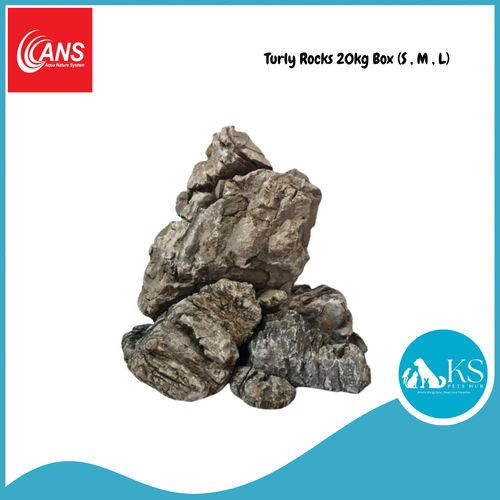 ANS Turly Rocks 20kg Box (S , M , L) Fish & Aquatic