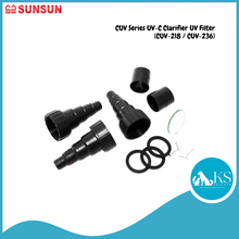 Load image into Gallery viewer, SUNSUN CUV Series UV-C Clarifier UV Filter (CUV-218 / CUV-236) Fish &amp; Aquatic