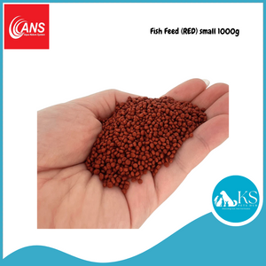 ANS Fish Feed (RED) small 1000g Fish & Aquatic