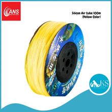 Load image into Gallery viewer, ANS Silicon Air tube (White/Red/Black/Yellow/Green/Blue) 100m Fish &amp; Aquatic