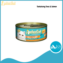 Load image into Gallery viewer, Aatas Cat Tantalizing Tuna Assorted Flavors 80g x 24 (1 Carton) (No Mix) Cat Feed