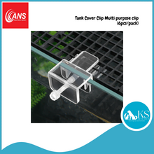 Load image into Gallery viewer, ANS Tank Cover Clip Multi purpose clip ( 6pcs/pack ) Fish &amp; Aquatic