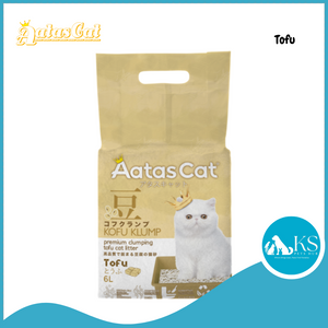 Aatas Cat Clumping Tofu Cat Litter Assorted 6L Kofu Klump Cat Litter