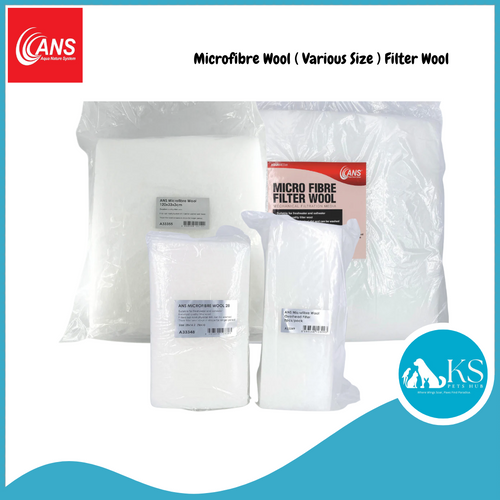 ANS Microfibre Wool ( Various Size ) Filter Wool Fish & Aquatic