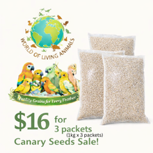 Load image into Gallery viewer, [WOLA Canary Seeds] World Of Living Animals European 1kg Song Bird Food