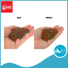 Load image into Gallery viewer, ANS Fish Feed (MIX COLOURED) small/medium 1000g Fish &amp; Aquatic