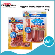 Load image into Gallery viewer, DoggyMan Healthy Soft Sasami Jerky / Jerky Cut Dog Treats 420g
