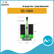 Load image into Gallery viewer, QANVEE Bio Sponge Filter (QS100A / QS200A) Fish &amp; Aquatic