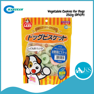 Marukan Sweet Potato/Amino Milk/Vegetable Cookies for Dogs 250g (DF102/DF103/DF104) Dog Treats