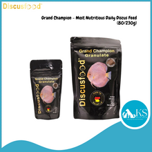 Load image into Gallery viewer, DiscusFood Grand Champion - Most Nutritious Daily Discus Feed Available (80g/230g) Fish Feed