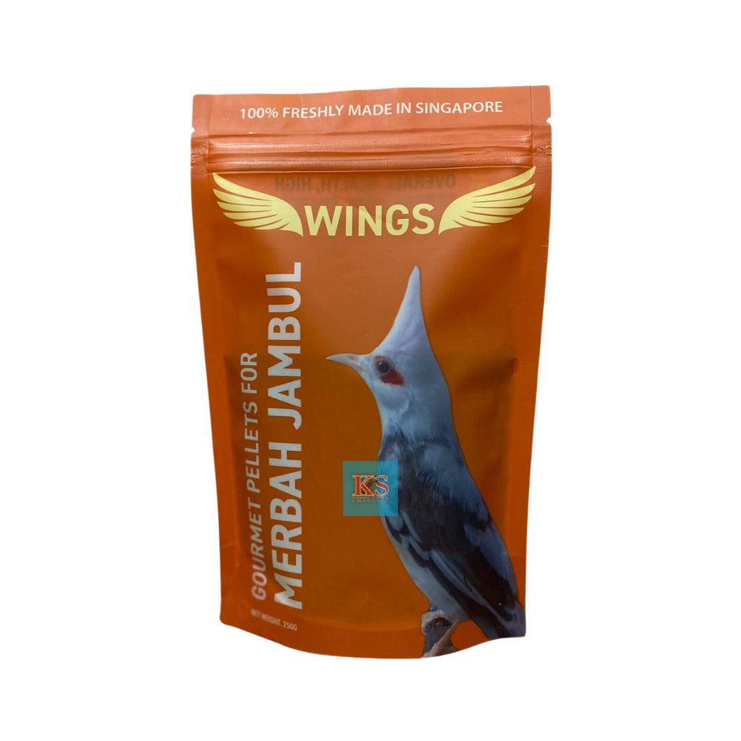 Wings Gourmet Pellets For Merbah Jambul 250g
