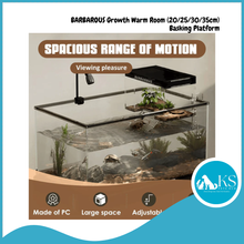 Load image into Gallery viewer, BARBAROUS Growth Warm Room (20/25/30/35cm) Basking Platform Reptile &amp; Aquatic