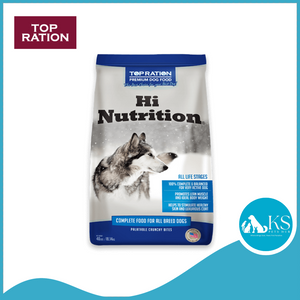 Top Ration Premium Dry Dog Food 18.14kg - Assorted