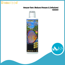 Load image into Gallery viewer, DiscusFood Amazon Tonic (Reduces Diseases &amp; Infections)(125ml/500ml) Fish &amp; Aquatic