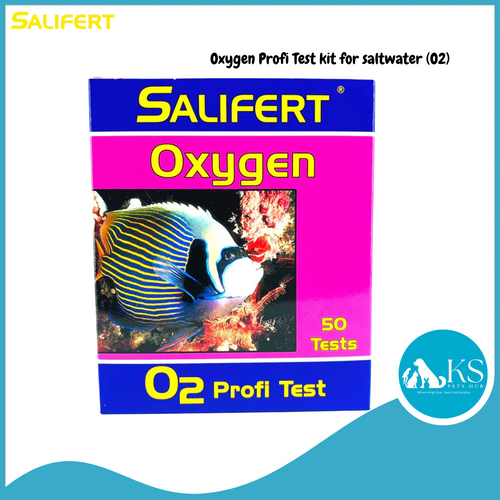 SALIFERT Oxygen Profi Test kit for saltwater (O2) Fish & Aquatic