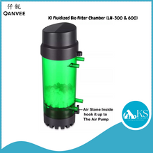 Load image into Gallery viewer, QANVEE - K1 Fluidized Bio Filter Chamber (LH-300 &amp; 600) Fish &amp; Aquatic