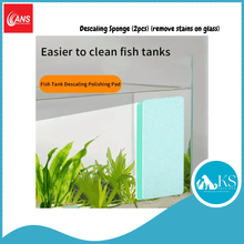 Load image into Gallery viewer, ANS Descaling Sponge (2pcs) (remove stains on glass) Fish &amp; Aquatic Cleaning Tool